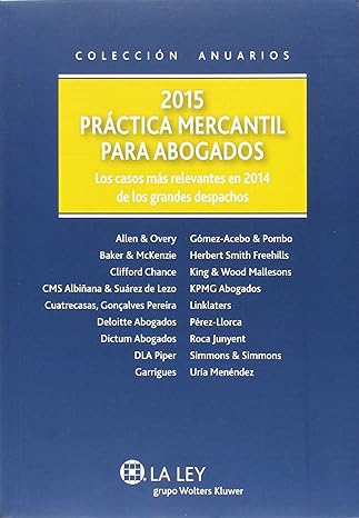 2015 Práctica Mercantil para Abogados