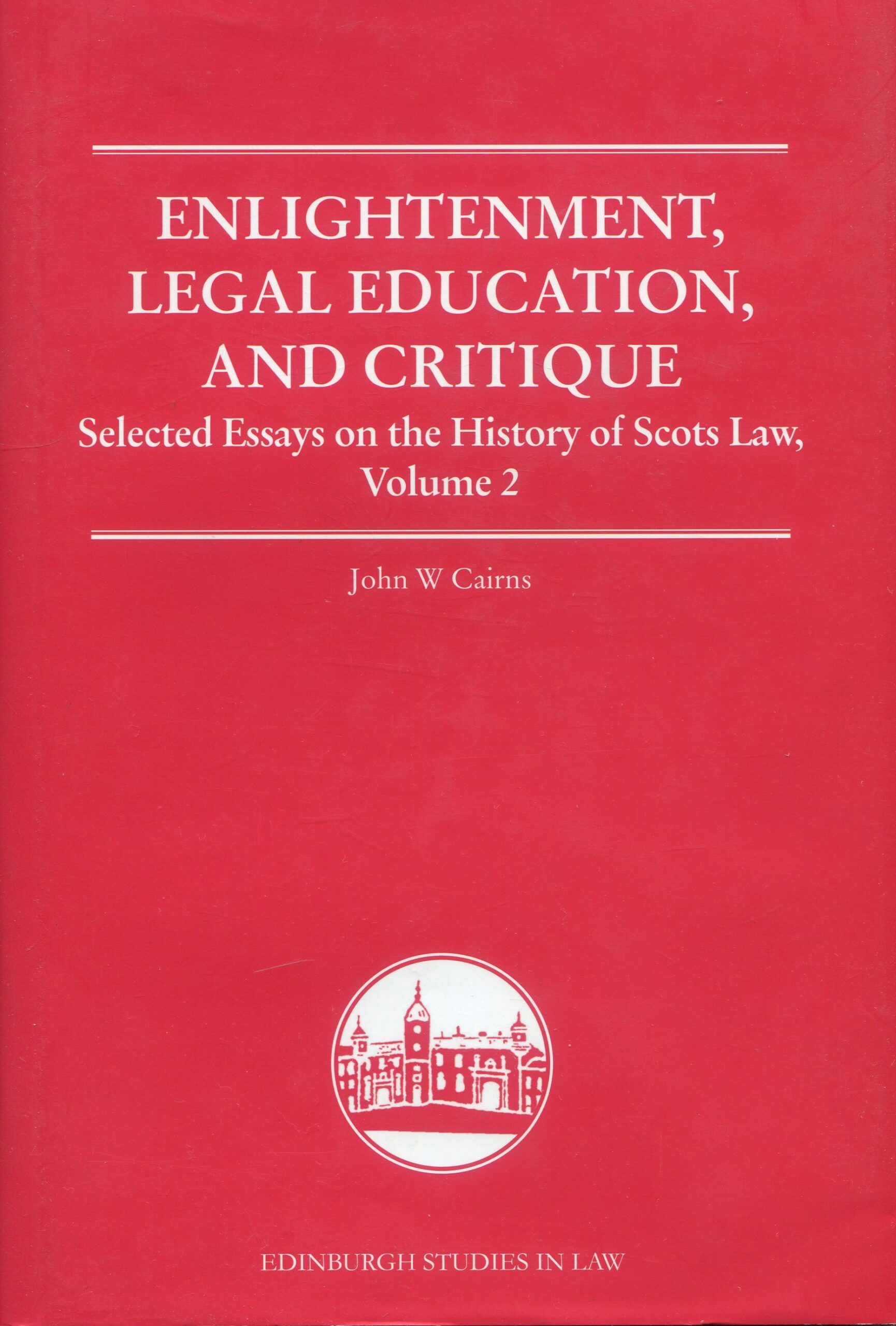 Enlightenment, Legal Education 9780748682133