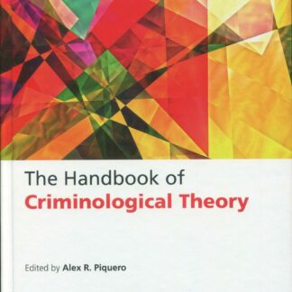 Handbook of Criminological Theory *