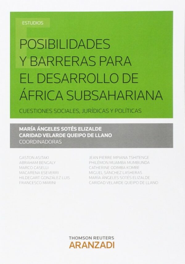 Posibilidades y Barreras para Desarrollo de África Subsahariana 9788490985922