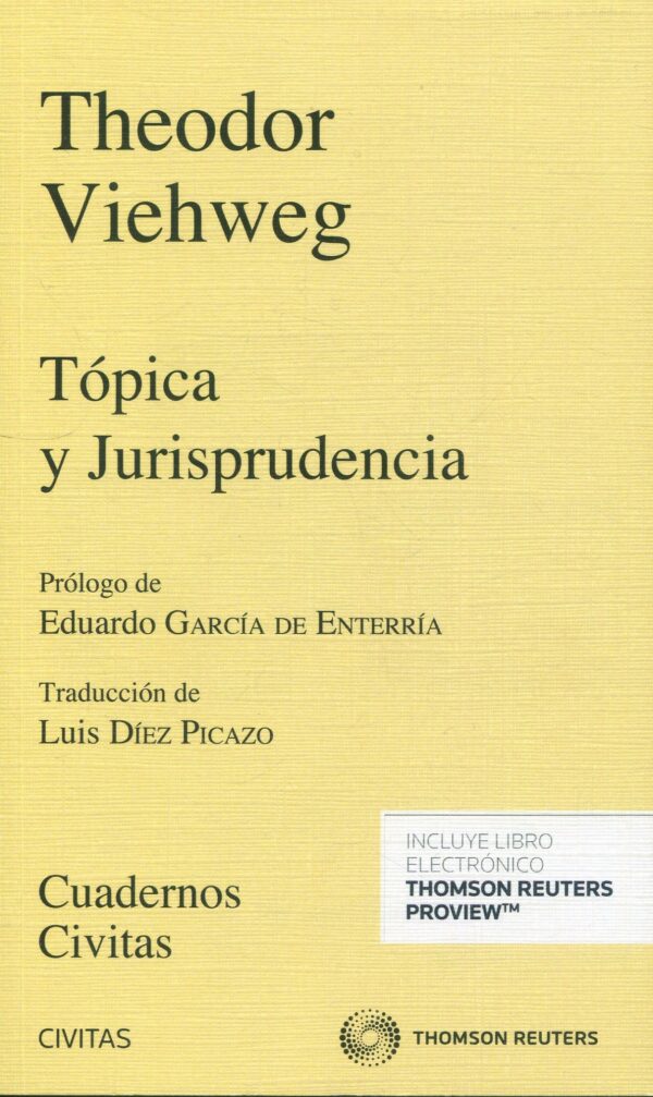 Tópica y Jurisprudencia /9788447028696 / THEODOR VIEHWEG