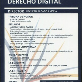 Revista de Privacidad y Derecho Digital Nº 1. Octubre 2015
