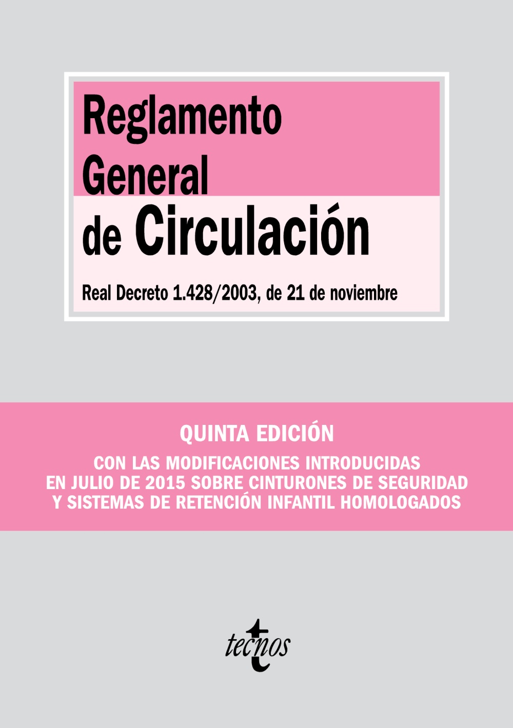 Reglamento General de Circulación Real Decreto 1.428