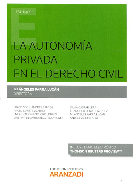 Autonomía Privada Derecho Civil