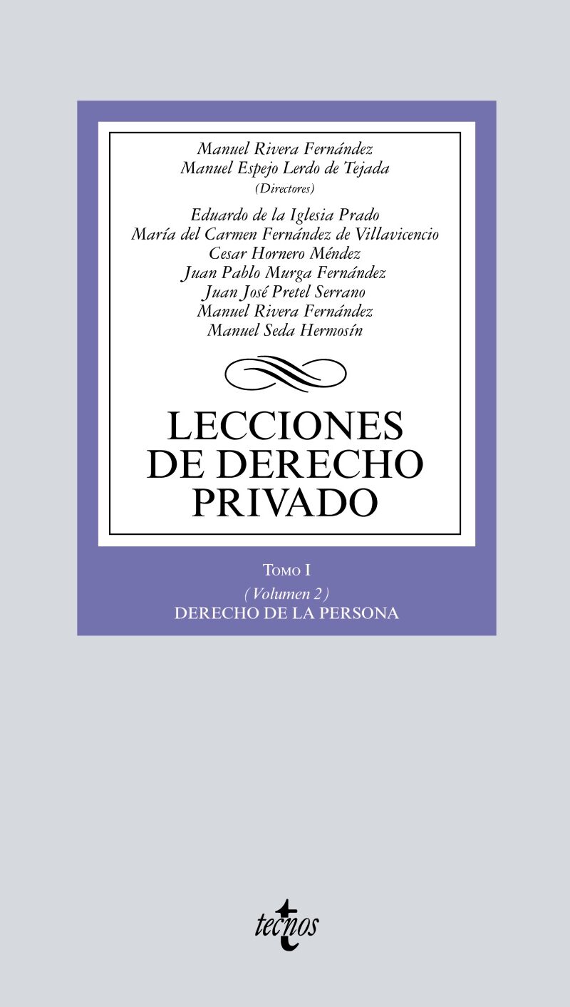 Lecciones Derecho Privado Tomo I Vol.2