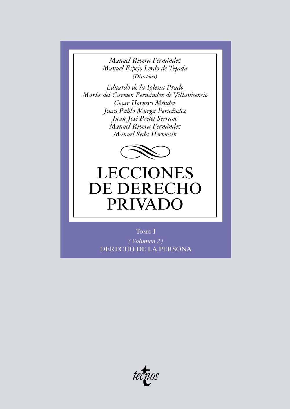 Lecciones Derecho Privado Tomo I Vol.2