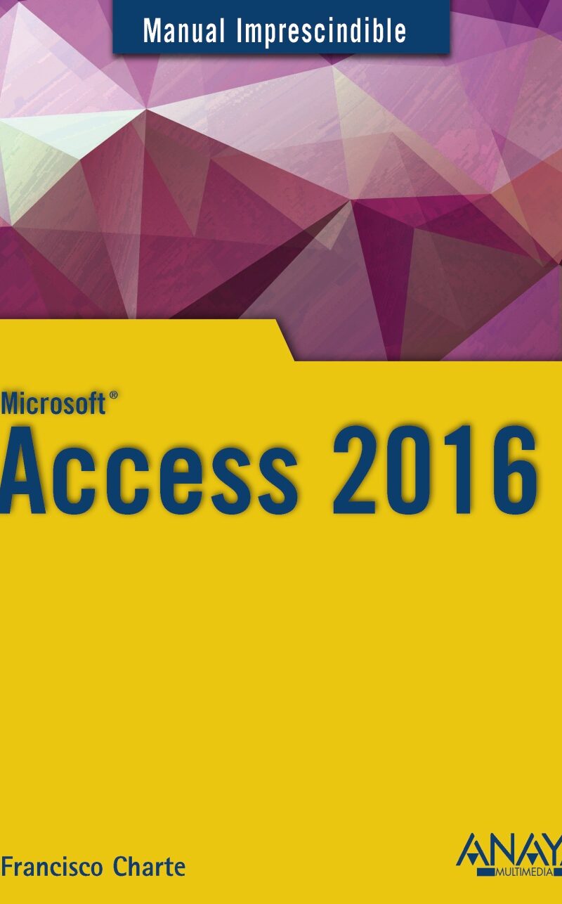 Manual Access 2016 -9788441538283