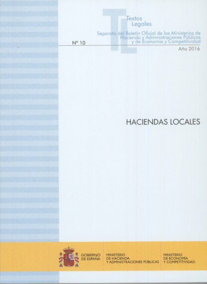 Haciendas Locales Actualización septiembre 2016