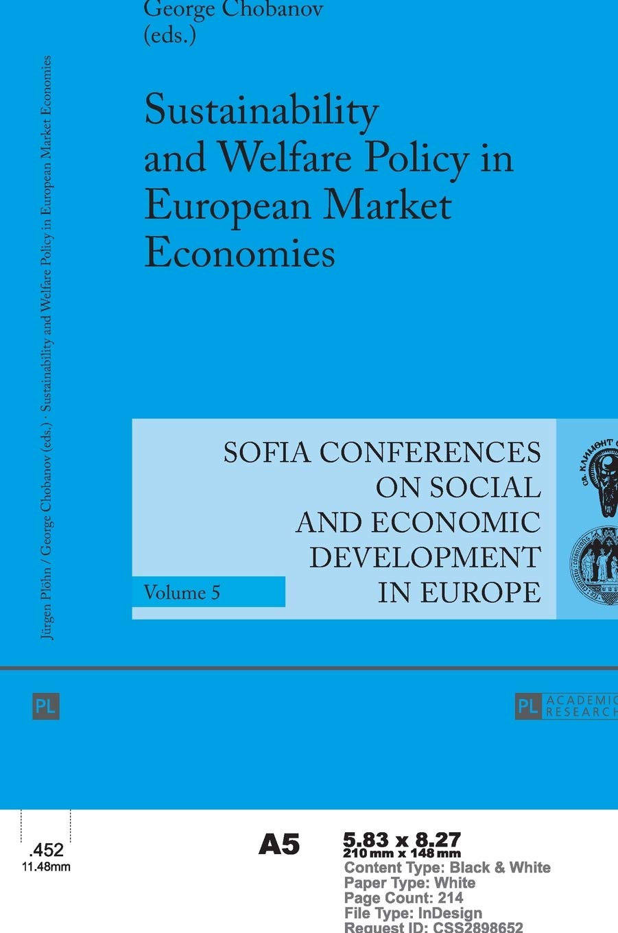 Sustainability and Welfare Policy in European Market Economies -9783631660744