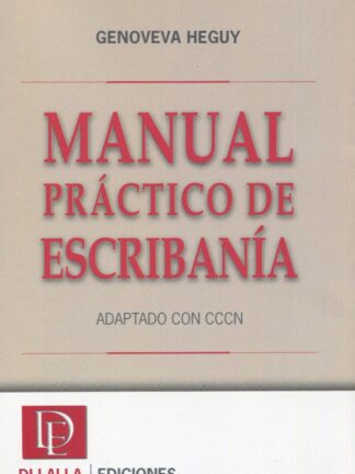 Manual Práctico de Escribanía