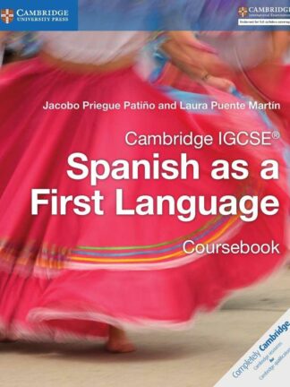 Spanish as First Language. Coursebook . Cambridge IGCSE *