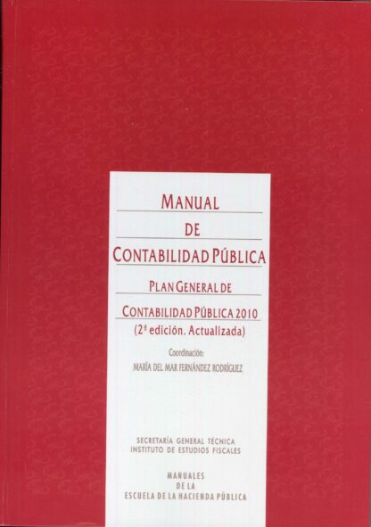 Manual de contabilidad pública Plan general de contabilidad pública 2010