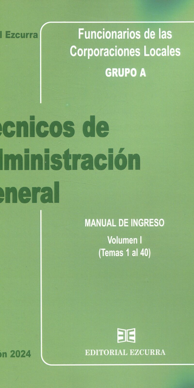 Técnicos de Administración General 9788416190362