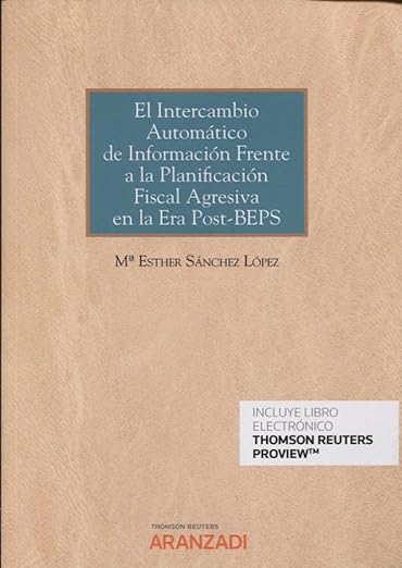 INTERCAMBIO AUTOMÁTICO DE INFORMACIÓN FRENTE FISCAL AGRESIVA