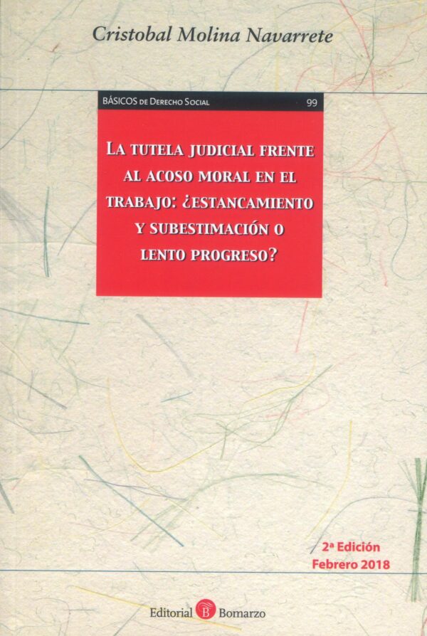 Tutela Judicial frente al Acoso Moral en el Trabajo 9788417310080