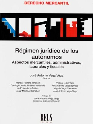 PDF Régimen Jurídido de los Autónomos. Aspectos Mercantiles, Administrativo, laborales y fiscales