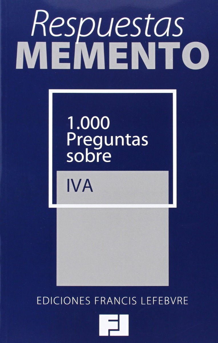 Respuestas Memento 1000 Preguntas sobre IVA -0