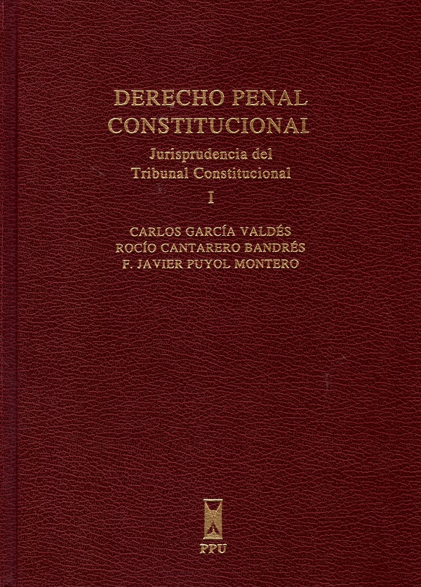 Derecho Penal Constitucional 4 Vols. Jurisprudencia del Tribunal Constitucional-0