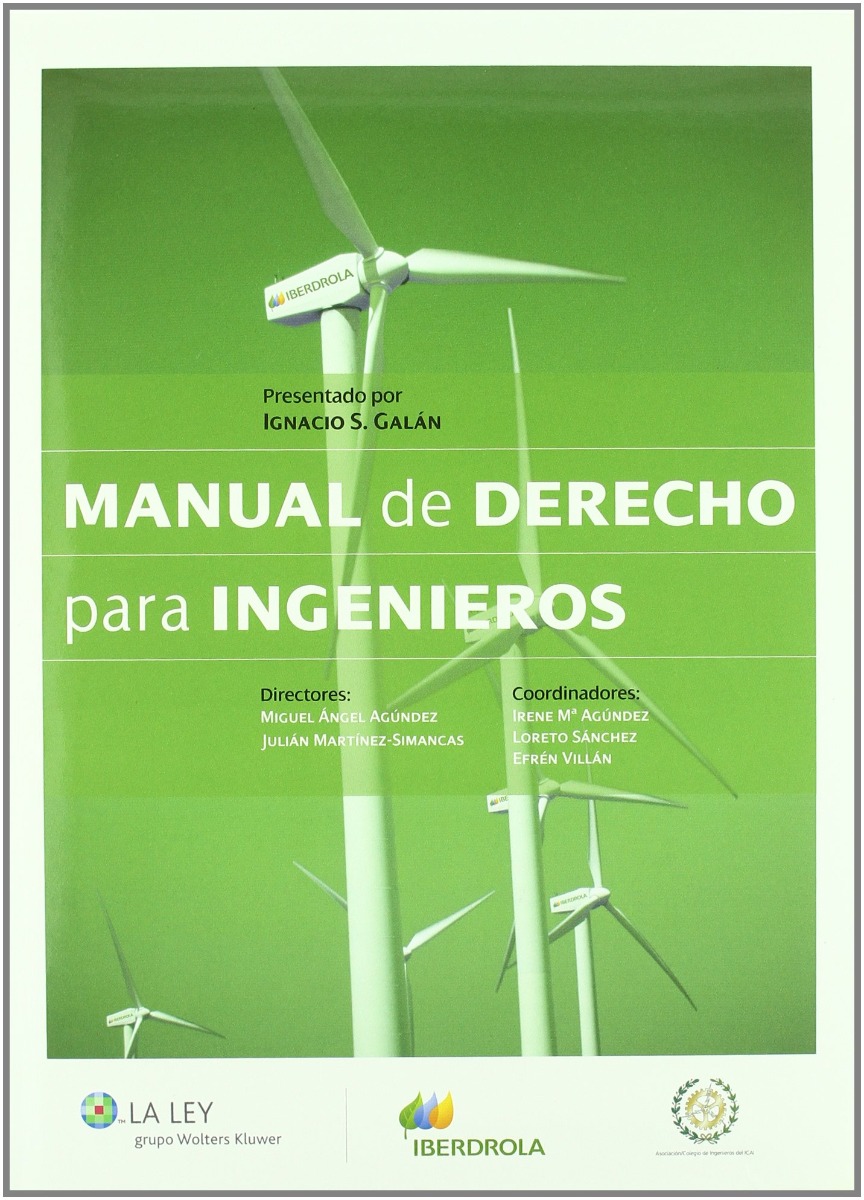 Manual de Derecho para Ingenieros. Reimpresión 2009-0
