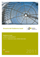 Anuario del Gobierno Local 2011 Gobierno Local: ¿Crisis o Renovación ?-0