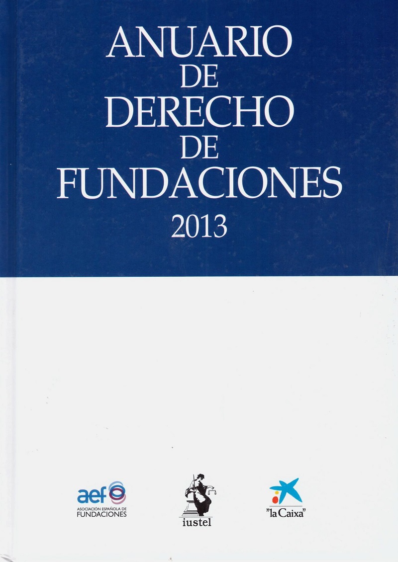 Anuario de Derecho de Fundaciones 2013 -0