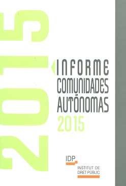 Informe Comunidades Autónomas 2015 -0