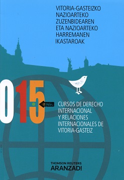 Cursos de Derecho Internacional 2015 y Relaciones Internacionales de Vitoria-Gasteiz.-0