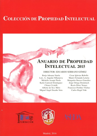 Anuario de Propiedad Intelectual 2015 -0