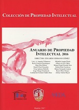 Anuario de Propiedad Intelectual 2016 -0