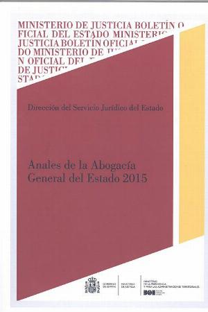 Anales de la Abogacía General del Estado 2015 DVD -0