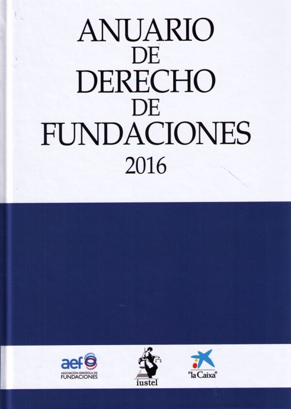 Anuario de Derecho de Fundaciones 2016 -0