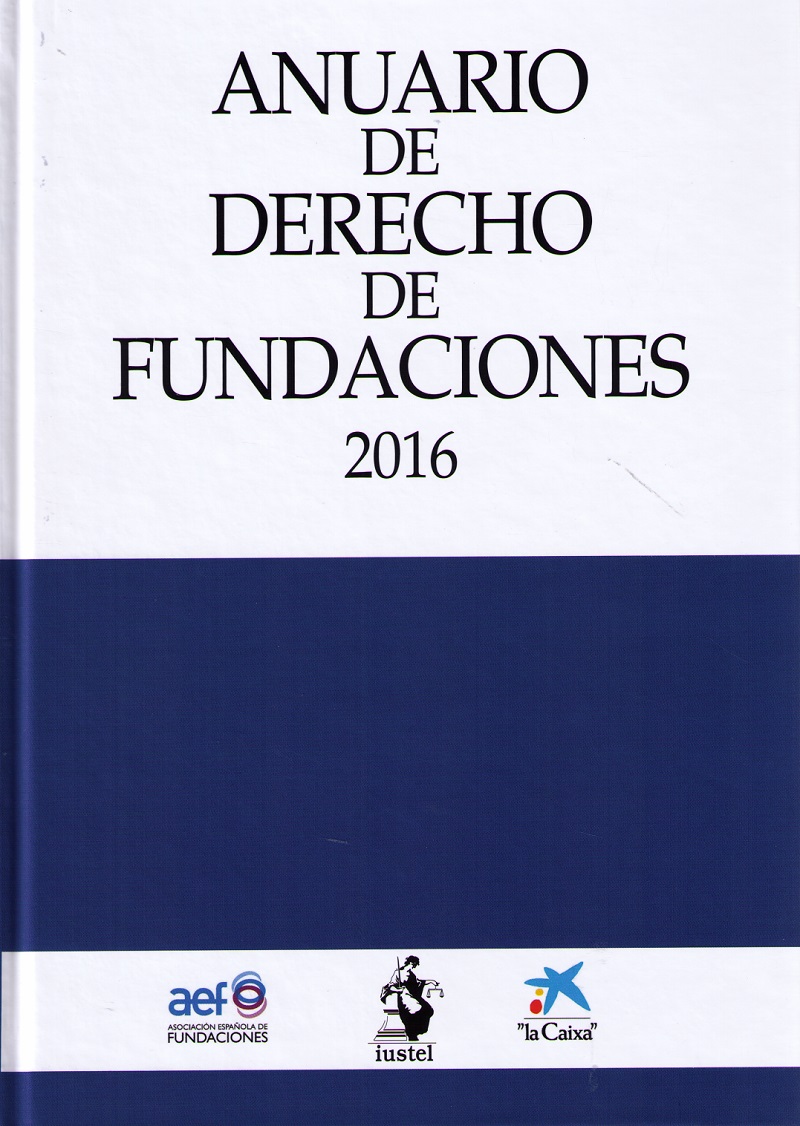 Anuario de Derecho de Fundaciones 2016