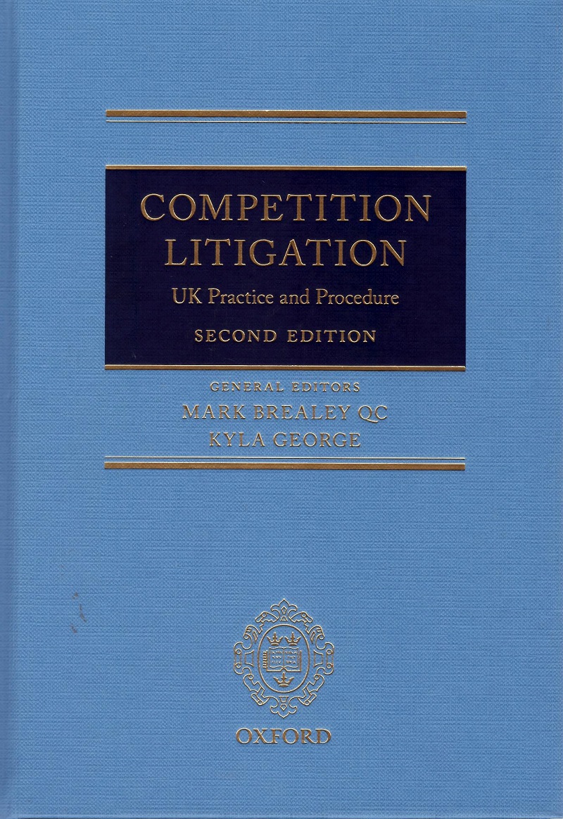 Competition Litigation. UK Practice and Procedure-0