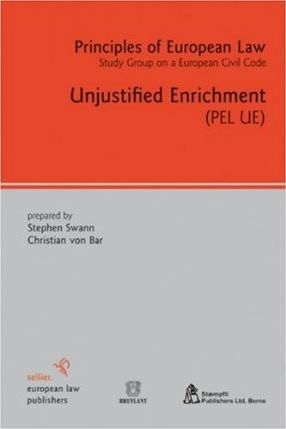 Principles of European Law. Unjustified Enrichment -0