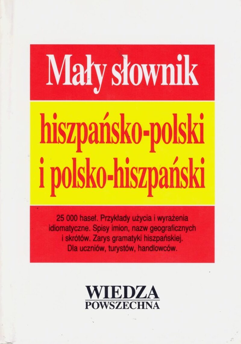Maly Slownik. Hiszpansko-Polski i Polsko-hiszpanski -0