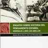 Ensayos sobre Historia del Pensamiento Español Homenaje a José Luis Abellán -0