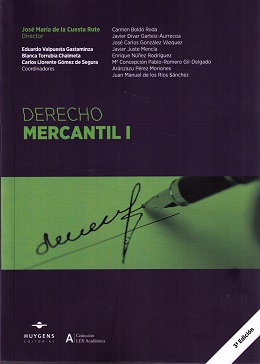 Derecho Mercantil I, 2015 -0