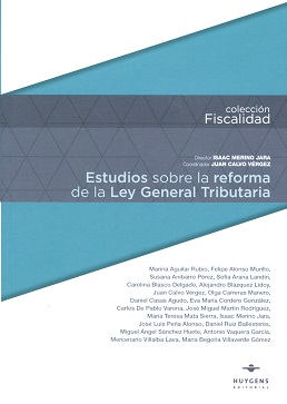 Estudios sobre la Reforma de la Ley General Tributaria -0