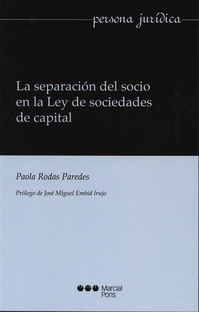 Separación del Socio en la Ley de Sociedades de Capital -0