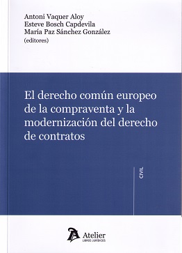 Derecho Común Europeo de la Compraventa y la Modernización del Derecho de Contratos-0