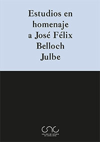 Estudios en Homenaje a José Félix Belloch Julbe -0