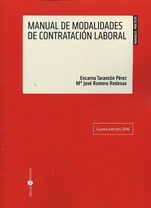 Manual de Modalidades de Contratación Laboral 2016 -0