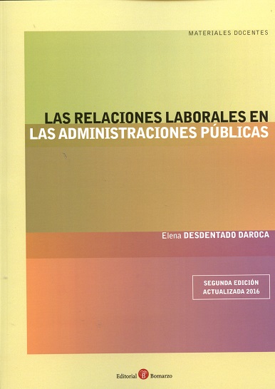 Relaciones Laborales en las Administraciones Públicas 2016 -0