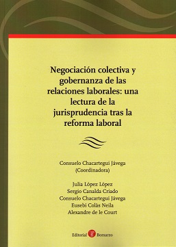 Negociación Colectiva y Gobernanza de las Relaciones Laborales: una Lectura de la Jurisprudencia tras la Reforma Laboral-0