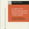 La defensa de los derechos fundamentales: Tribunal Constitucional y Poder Judicial. Actas de la XV Jornadas de la Asociación de Letrados del-0