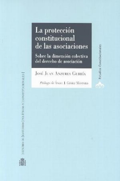 La protección constitucional de las asociaciones Sobre la dimensión colectiva del Derecho de asociación-0