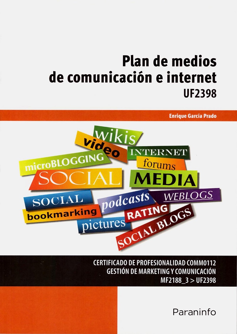 Plan de medios de comunicación e internet. UF2398 -0