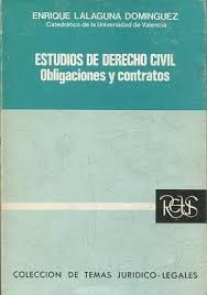 Estudios de Derecho Civil, Obligaciones y Contratos -0