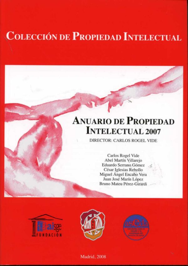 Anuario de Propiedad Intelectual 2007 -0