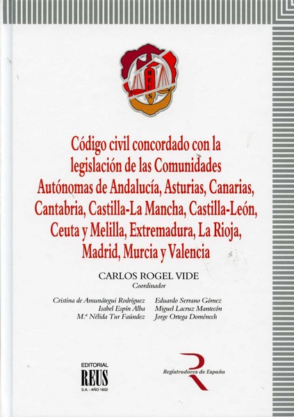 Código Civil Concordado con la Legislación de las Comunidades Autónomas de Andalucía, Asturias, Canarias...-0